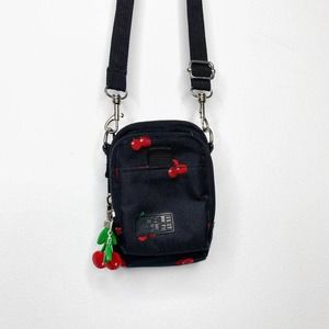 Vintage Life Cherry Embroidered Padded Case